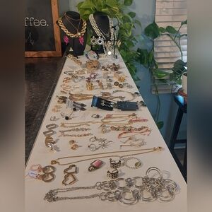 Fashion Jewelry Gold and Silver Earring Collection